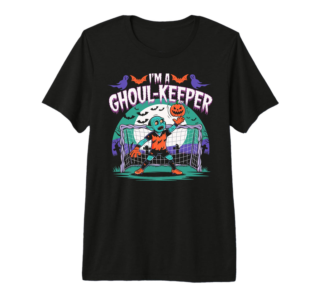 Ghoul Keeper Soccer Halloween Spooky T-Shirt - Streetwear Style Men Women - T-Shirt, Sweatshirt, Hoodie