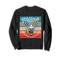Cat Lederhosen Soccer Pretzel Paws Sweatshirt - Custom Art Print Unisex - T-Shirt, Sweatshirt, Hoodie
