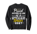 Proud Mother Law Soccer Senior Sweatshirt - Fun Novelty Design Men Women - T-Shirt, Sweatshirt, Hoodie
