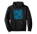 Blue Cassette Tapes Faded Weathered Hoodie - Unique Graphic for Adults - T-Shirt, Sweatshirt, Hoodie