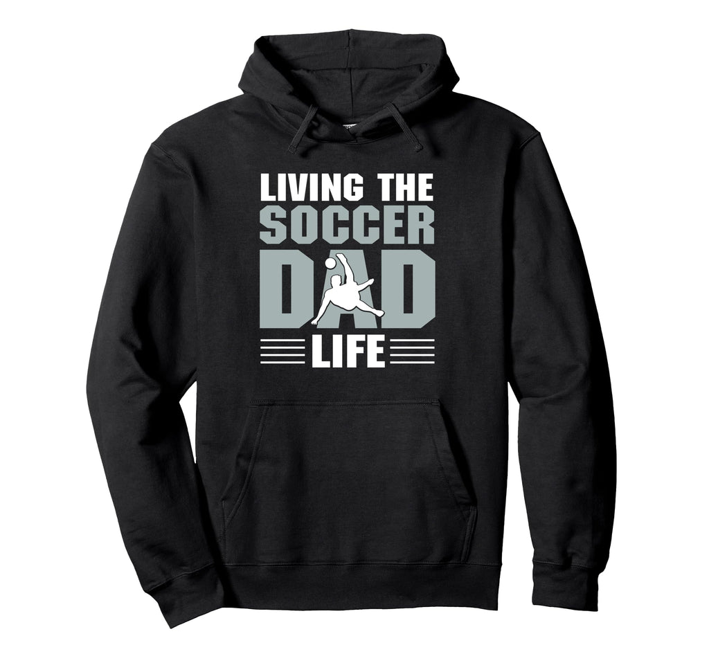 Soccer Dad Fathers Day Hoodie - Aesthetic Graphic Men Women - T-Shirt, Sweatshirt, Hoodie