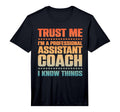 Assistant Coach Softball Baseball T-Shirt - Trendy Graphic for Adults - T-Shirt, Sweatshirt, Hoodie