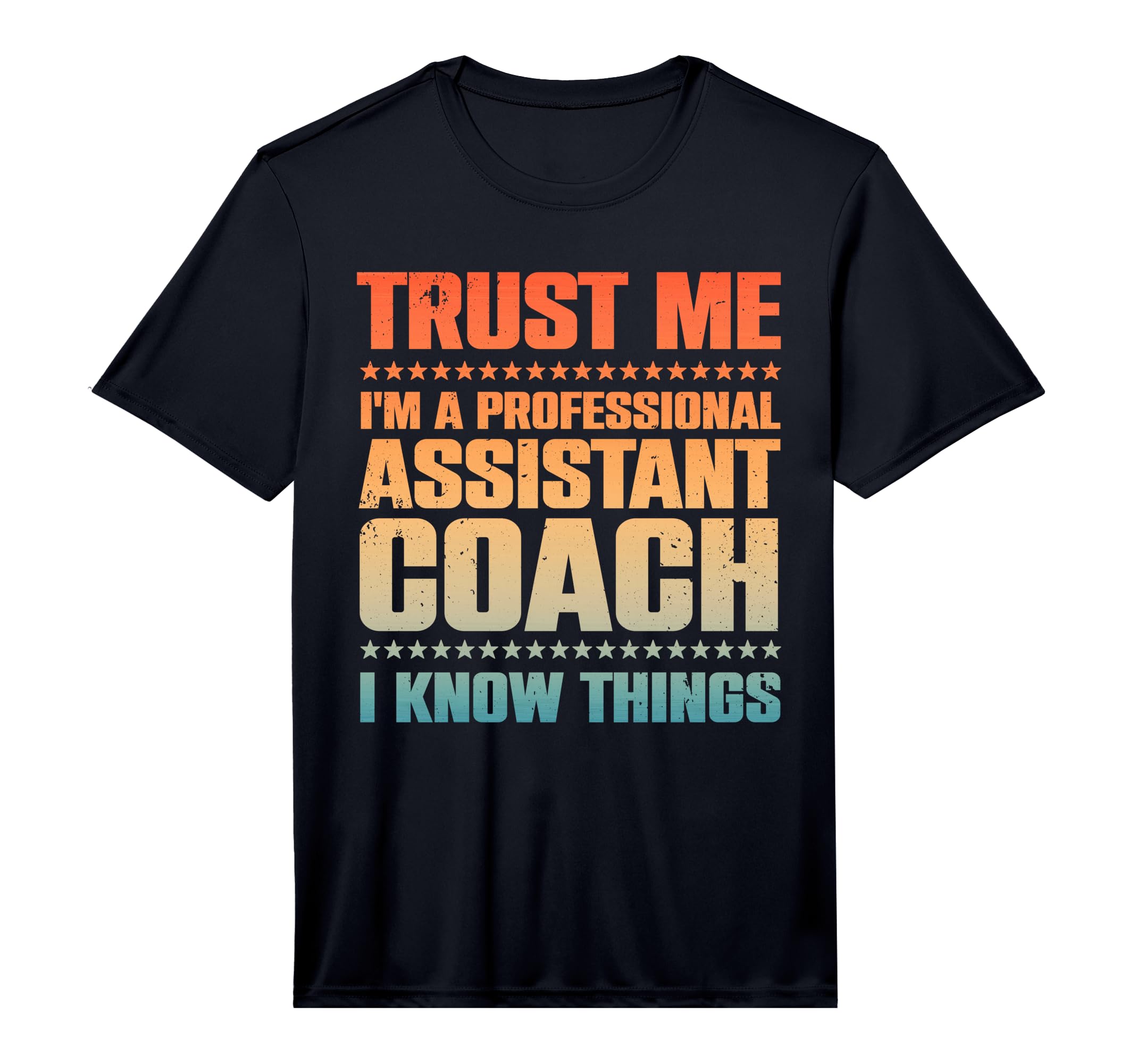 Assistant Coach Softball Baseball T-Shirt - Trendy Graphic for Adults - T-Shirt, Sweatshirt, Hoodie