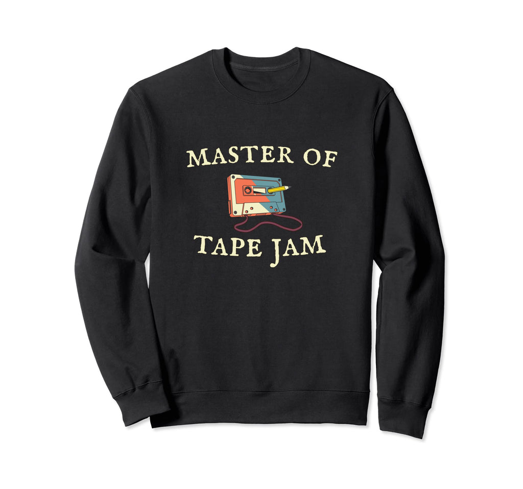 Tape Cassette Pencil 70S 80S 90S Sweatshirt - Graphic Print for Adults - T-Shirt, Sweatshirt, Hoodie