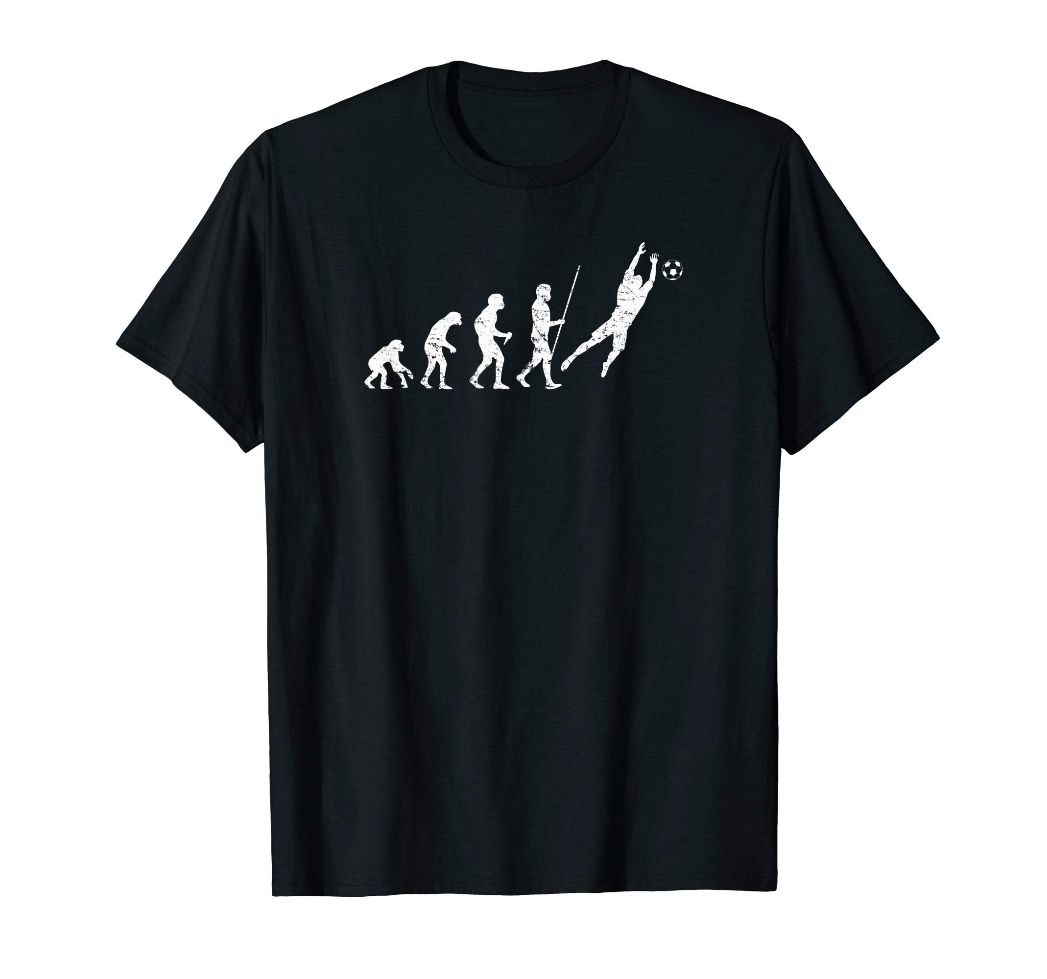 Goalkeeper Evolution Soccer Goalie T-Shirt - Trendy Graphic Unisex - T-Shirt, Sweatshirt, Hoodie