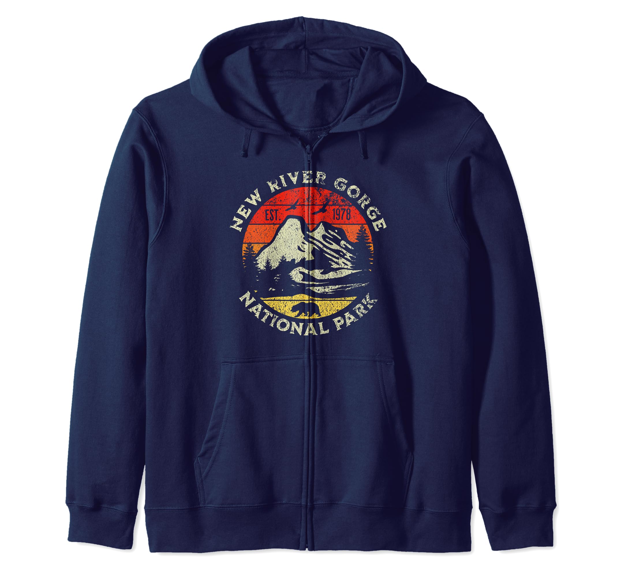 New River Gorge National Park West Sweatshirt - Graphic Print for Adults - T-Shirt, Sweatshirt, Hoodie