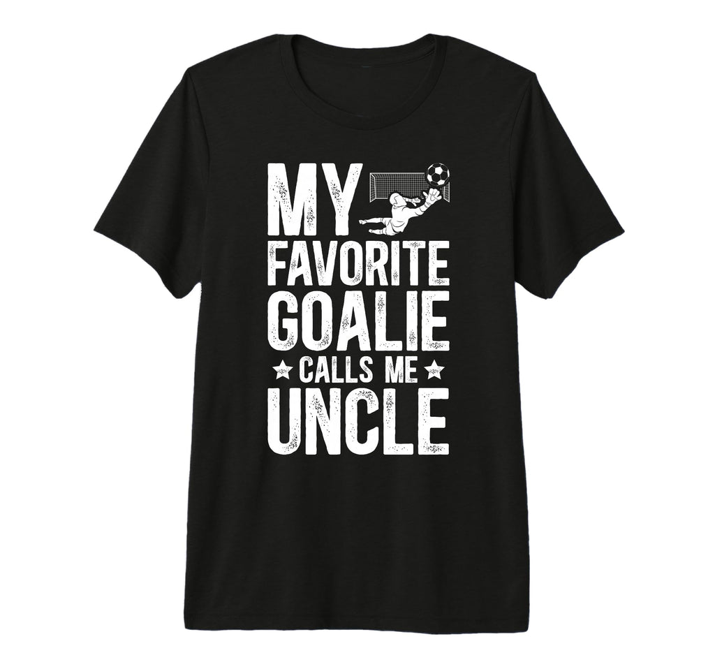 Mens Proud Soccer Goalie Uncle T-Shirt - Aesthetic Graphic Men Women - T-Shirt, Sweatshirt, Hoodie