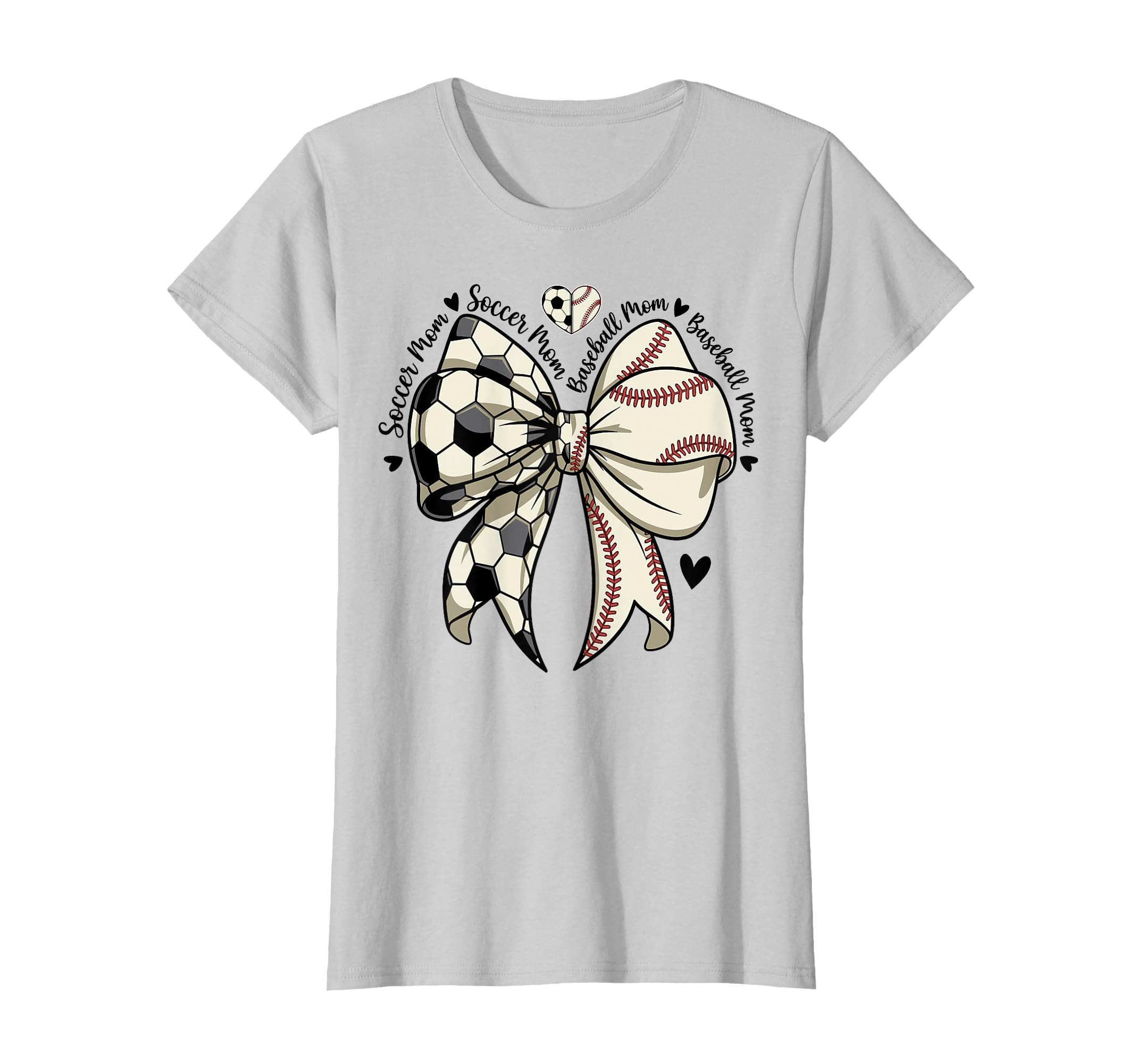 Mothers Day Soccer Baseball Mom Mama T-Shirt - Custom Art Print Unisex - T-Shirt, Sweatshirt, Hoodie