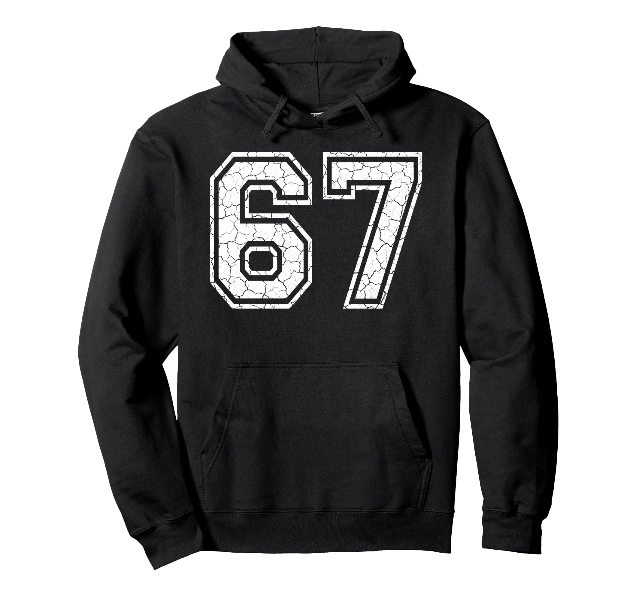 67 Number Sixty Seven Team Sports Hoodie - Aesthetic Graphic for Adults - T-Shirt, Sweatshirt, Hoodie