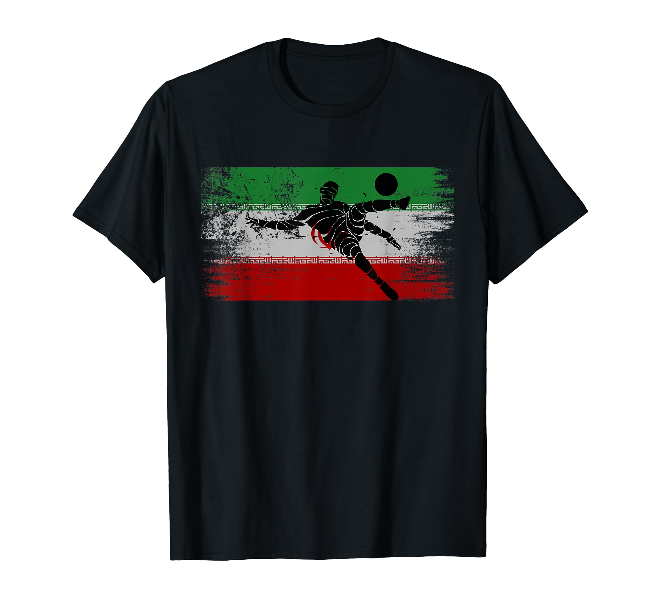 Iran Soccer Iranian Football Persian T-Shirt - Custom Art Print Unisex - T-Shirt, Sweatshirt, Hoodie