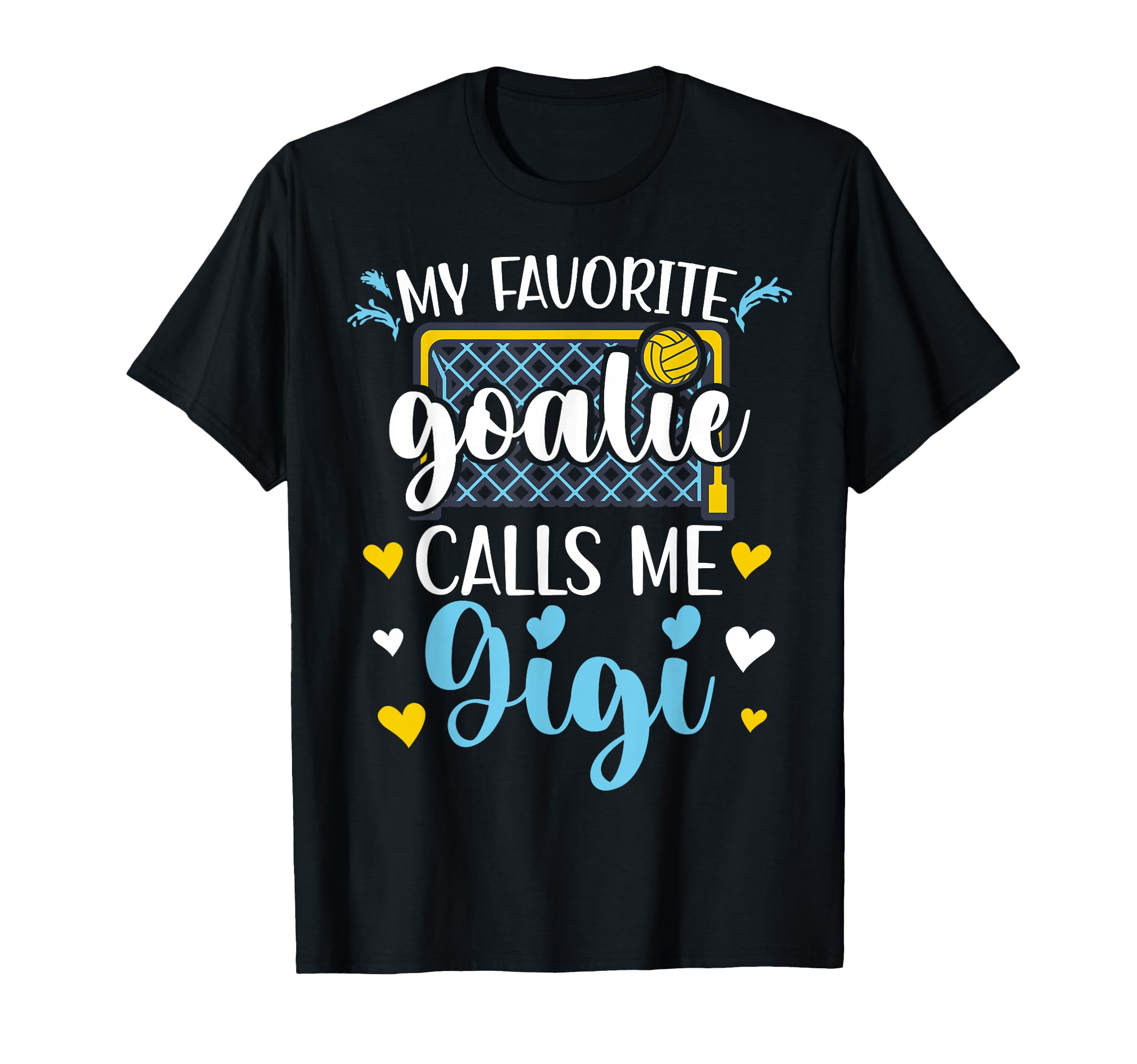 Proud Water Polo Goalie Gigi Water T-Shirt - Minimalist Print Men Women - T-Shirt, Sweatshirt, Hoodie