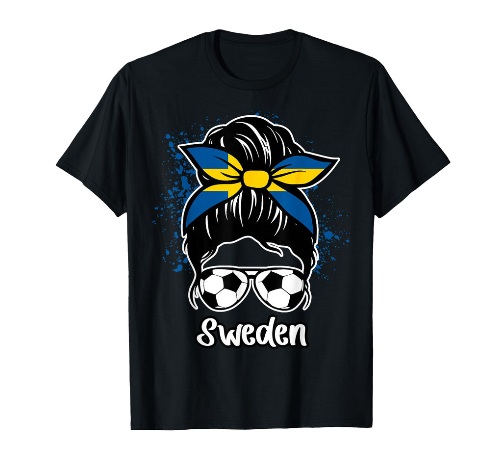 Sweden Football Game Player Soccer Fan T-Shirt - Minimalist Print Unisex - T-Shirt, Sweatshirt, Hoodie