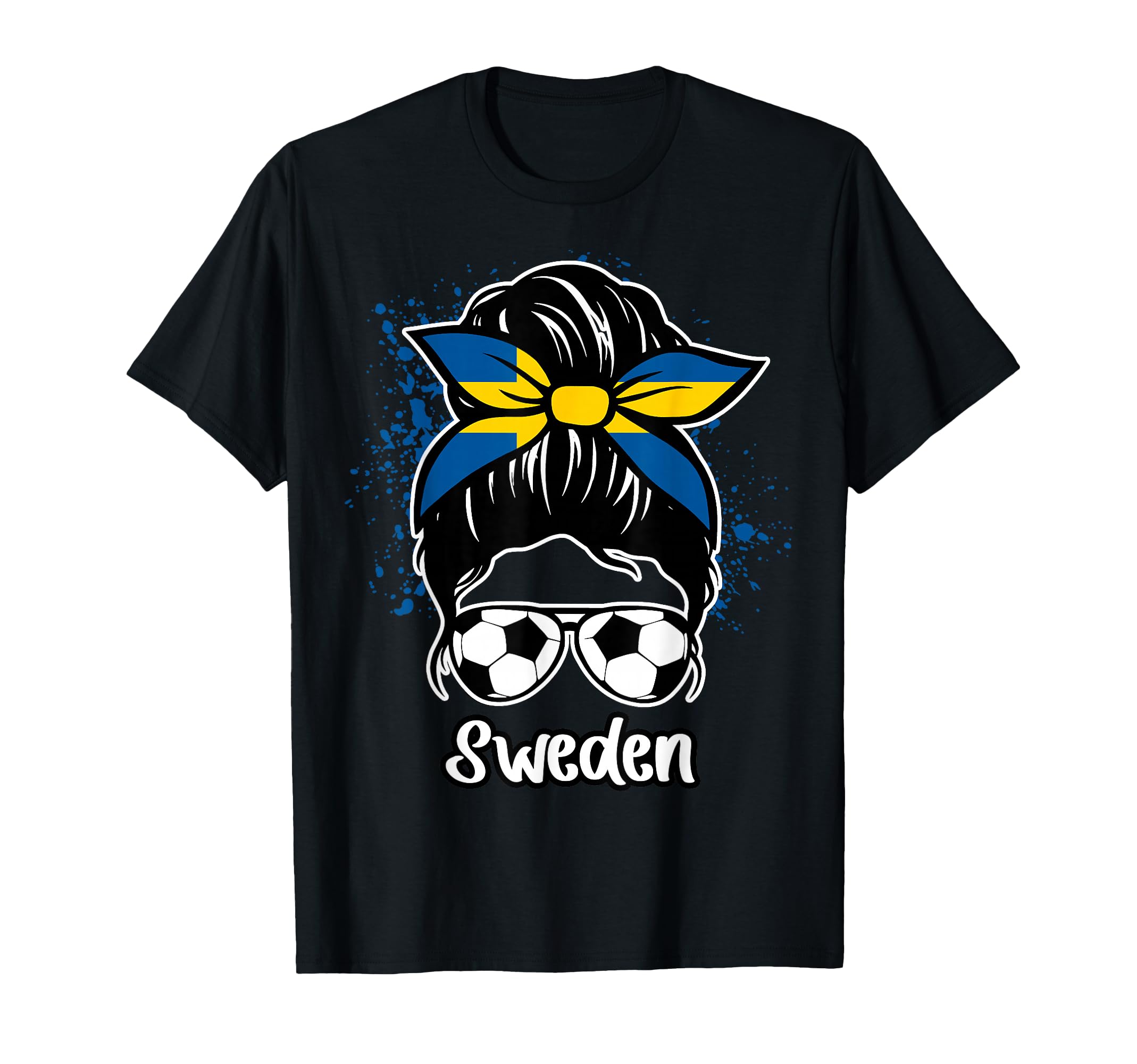 Sweden Football Game Player Soccer Fan T-Shirt - Trendy Graphic for Adults - T-Shirt, Sweatshirt, Hoodie
