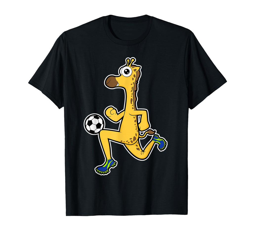 Giraffe Soccer Player Soccer Sports T-Shirt - Fun Novelty Design Unisex - T-Shirt, Sweatshirt, Hoodie