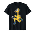 Giraffe Soccer Player Soccer Sports T-Shirt - Fun Novelty Design Unisex - T-Shirt, Sweatshirt, Hoodie