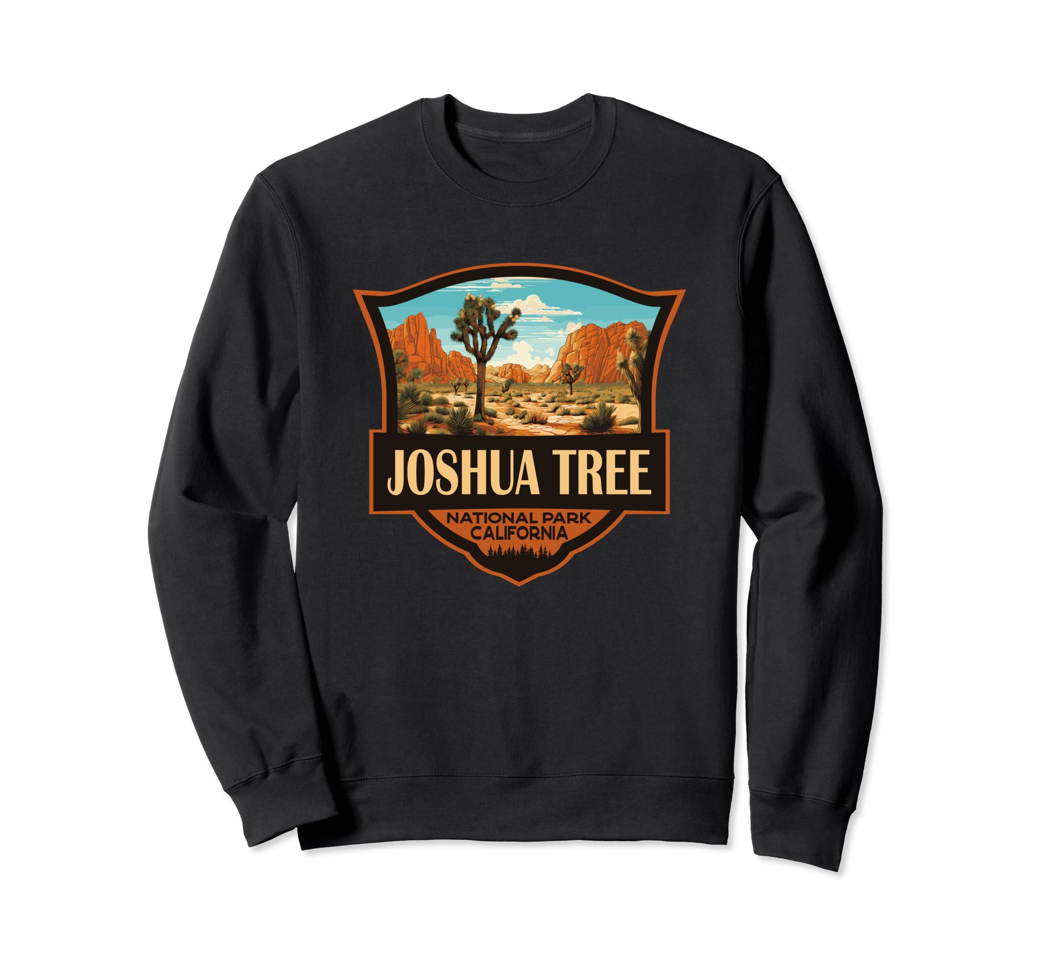 Joshua Tree National Park Sweatshirt - Minimalist Print Unisex - T-Shirt, Sweatshirt, Hoodie