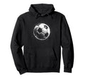 Soccer Ball 3D Wireframe Soccer Lover Hoodie - Unique Graphic Men Women - T-Shirt, Sweatshirt, Hoodie