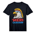 Mens Funny Usa Eagle Mullet 4Th July T-Shirt - Minimalist Print for Adults - T-Shirt, Sweatshirt, Hoodie