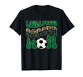 Loud Proud Soccer Mom Green Team Leopard T-Shirt - Trendy Graphic Unisex - T-Shirt, Sweatshirt, Hoodie