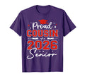 Senior 2026 Proud Cousin 2026 T-Shirt - Fun Novelty Design for Adults - T-Shirt, Sweatshirt, Hoodie