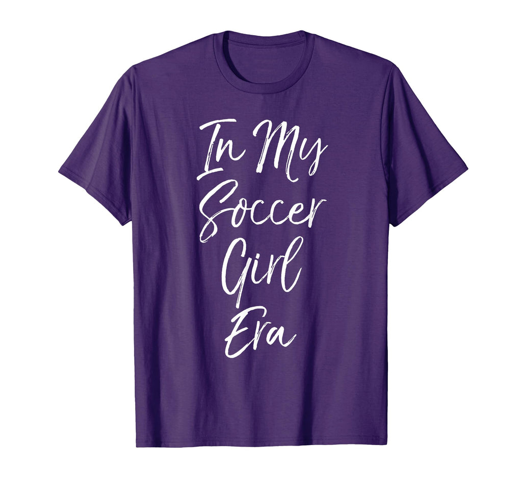 Trendy Soccer My Soccer Era T-Shirt - Custom Art Print for Adults - T-Shirt, Sweatshirt, Hoodie