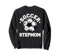 Soccer Stepmom Soccer Ball Sweatshirt - Minimalist Print for Adults - T-Shirt, Sweatshirt, Hoodie