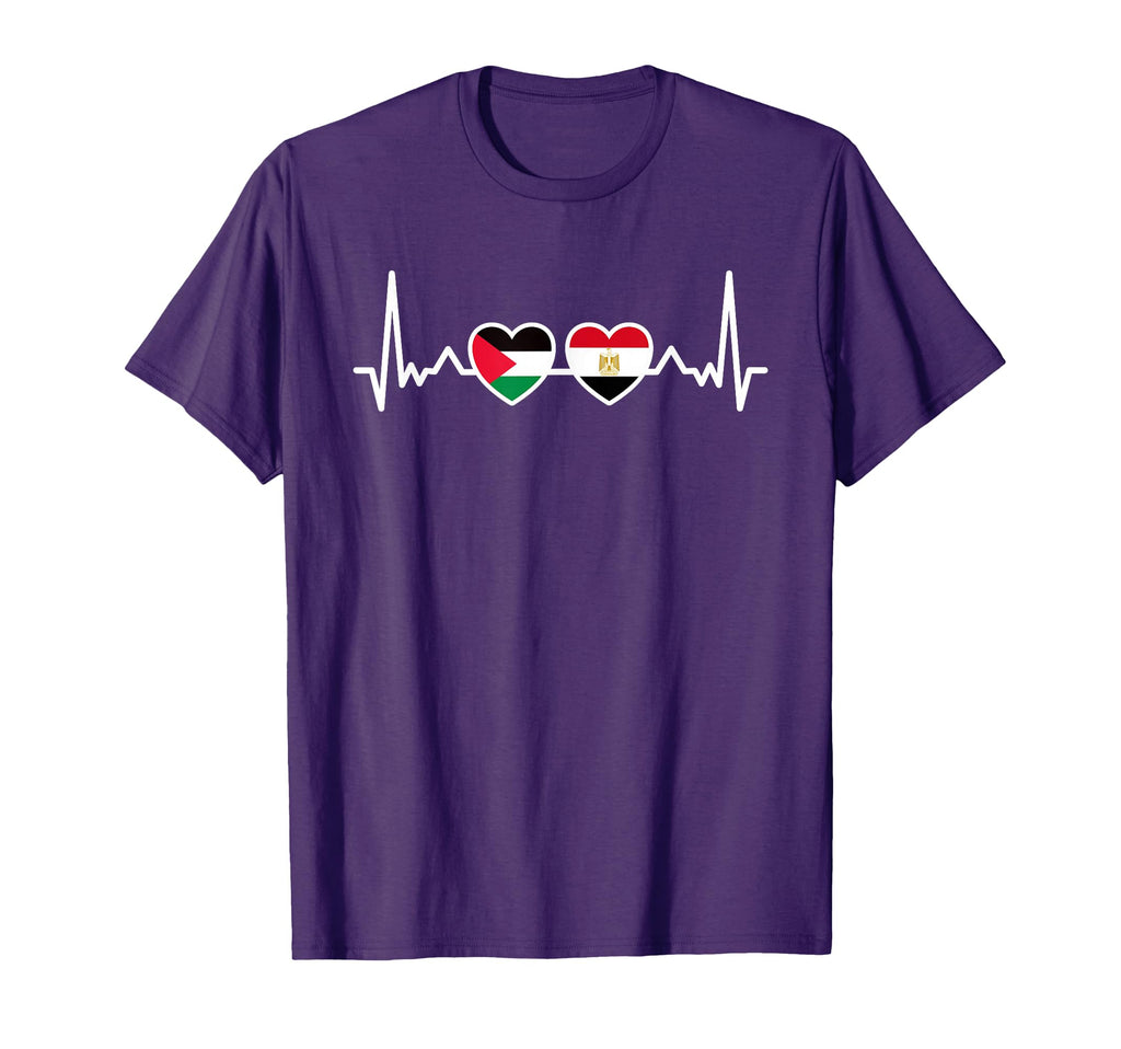 Egypt Palestine Flag Egyptian T-Shirt - Minimalist Print for Adults - T-Shirt, Sweatshirt, Hoodie