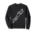 Soccer Goalkeeper Drawing Ball Sport Sweatshirt - Streetwear Style Unisex - T-Shirt, Sweatshirt, Hoodie