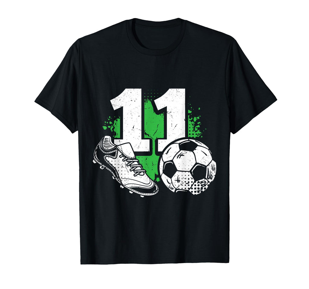 11Th Birthday Soccer Player Football T-Shirt - Novelty Apparel for Adults - T-Shirt, Sweatshirt, Hoodie