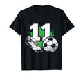 11Th Birthday Soccer Player Football T-Shirt - Novelty Apparel for Adults - T-Shirt, Sweatshirt, Hoodie