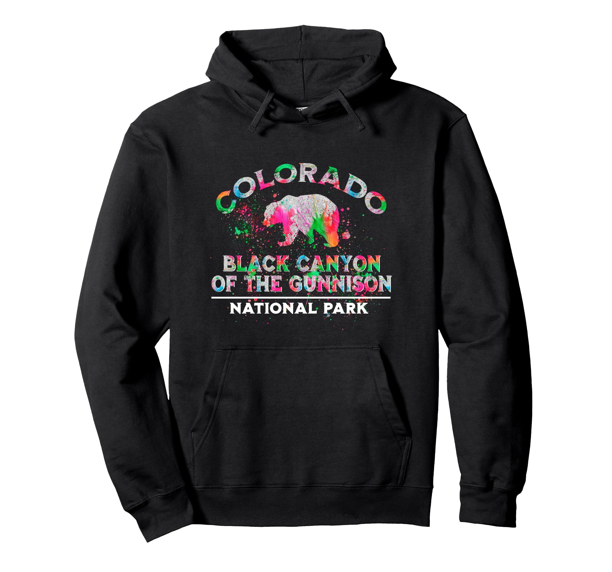 Black Canyon Gunnison National Park Hoodie - Streetwear Style for Adults - T-Shirt, Sweatshirt, Hoodie