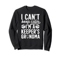 Im Hockey Keeper Grandma Ice Hockey Sweatshirt - Unique Graphic Unisex - T-Shirt, Sweatshirt, Hoodie