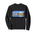Grunge Grand Teton National Park Sweatshirt - Fun Novelty Design Unisex - T-Shirt, Sweatshirt, Hoodie