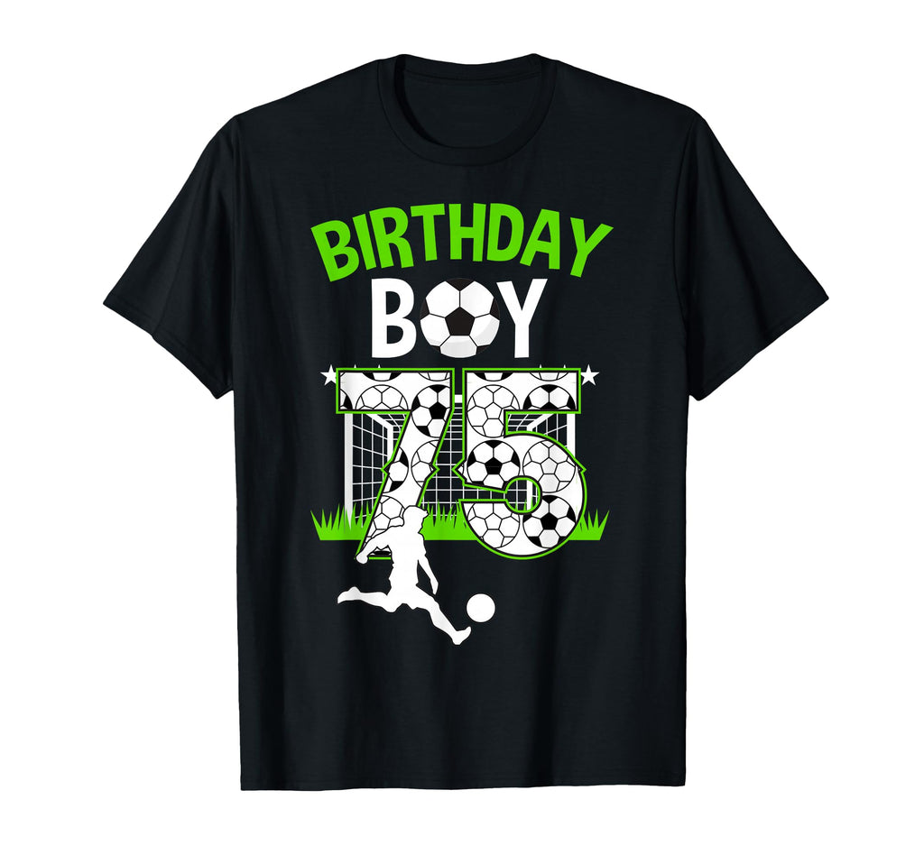 Birthday Soccer 75 Year Old Who Loves T-Shirt - Streetwear Style Men Women - T-Shirt, Sweatshirt, Hoodie