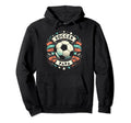 Soccer Papa Family Matching Dad Hoodie - Aesthetic Graphic Men Women - T-Shirt, Sweatshirt, Hoodie