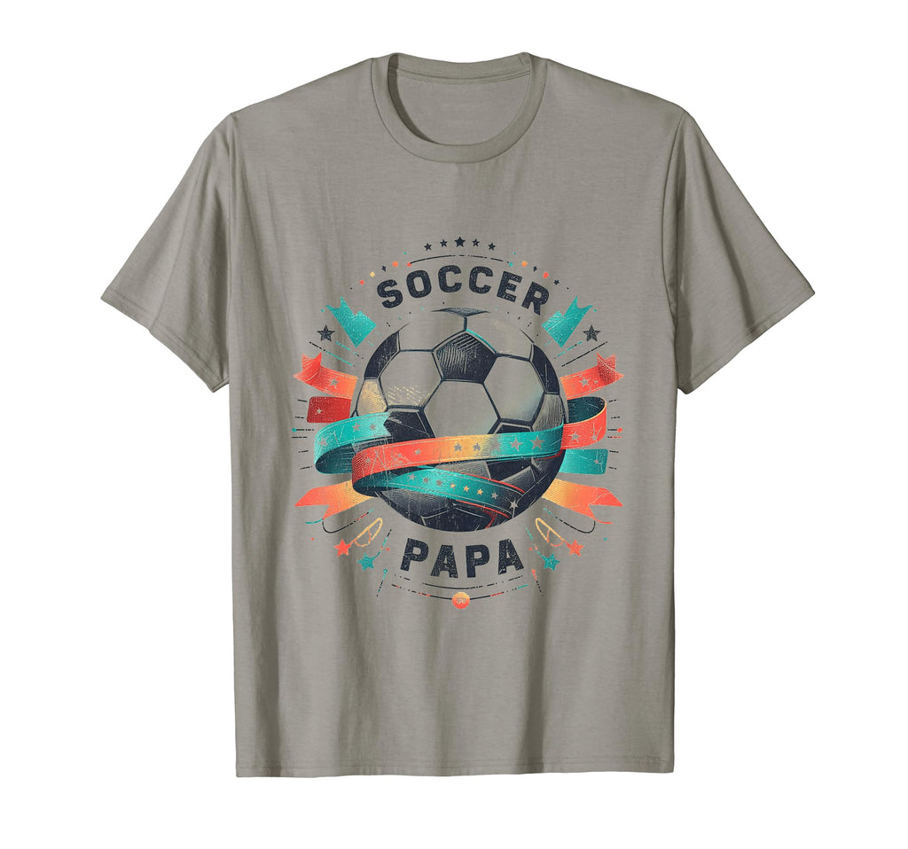 Soccer Papa Family Matching Dad T-Shirt - Streetwear Style Men Women - T-Shirt, Sweatshirt, Hoodie
