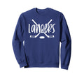 Lancers Hockey Team Mascot School Sweatshirt - Novelty Apparel for Adults - T-Shirt, Sweatshirt, Hoodie