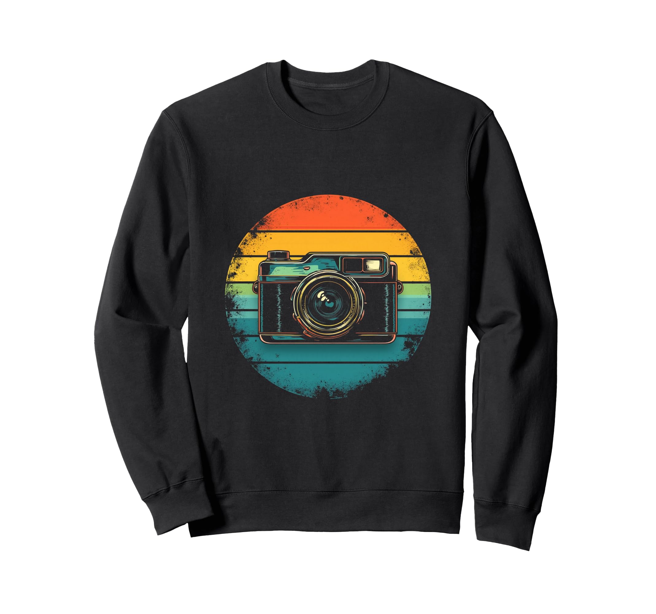 Camera Sweatshirt - Casual Everyday Wear Men Women - T-Shirt, Sweatshirt, Hoodie