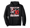 Bruh Its My 10Th Birthday Soccer Hoodie - Custom Art Print for Adults - T-Shirt, Sweatshirt, Hoodie