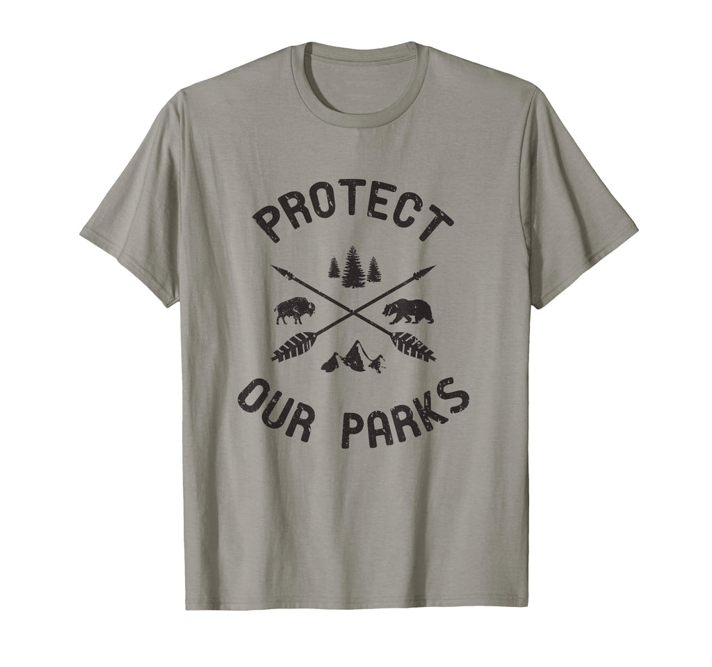 Protect Our Parks National Parks T-Shirt - Custom Art Print Unisex - T-Shirt, Sweatshirt, Hoodie