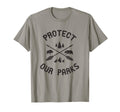 Protect Our Parks National Parks T-Shirt - Custom Art Print Unisex - T-Shirt, Sweatshirt, Hoodie