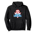 Soccer Mama Mom Fan 80S Hoodie - Unique Graphic Unisex - T-Shirt, Sweatshirt, Hoodie