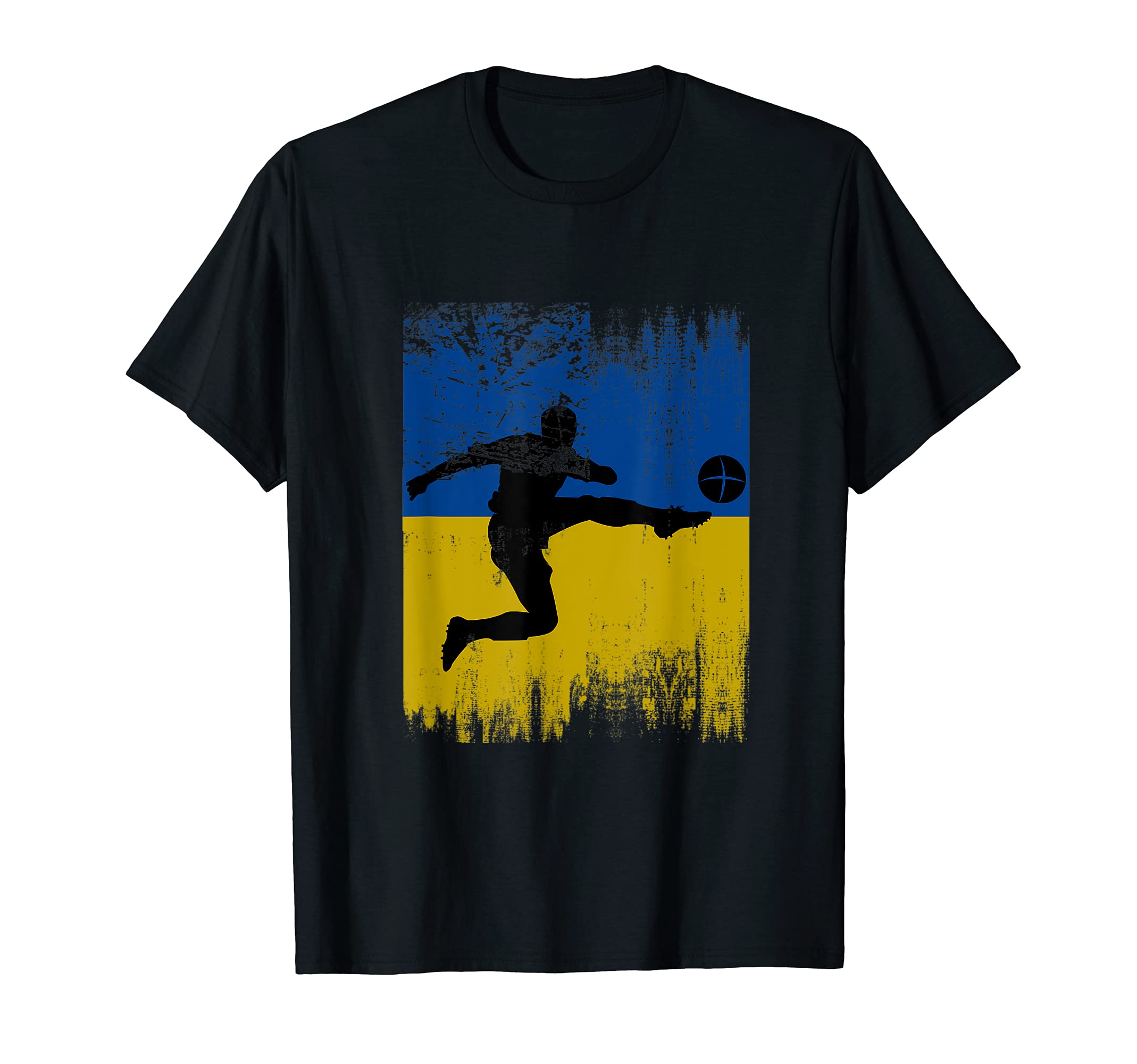 Ukraine Soccer Ukrainian Football T-Shirt - Aesthetic Graphic Unisex - T-Shirt, Sweatshirt, Hoodie