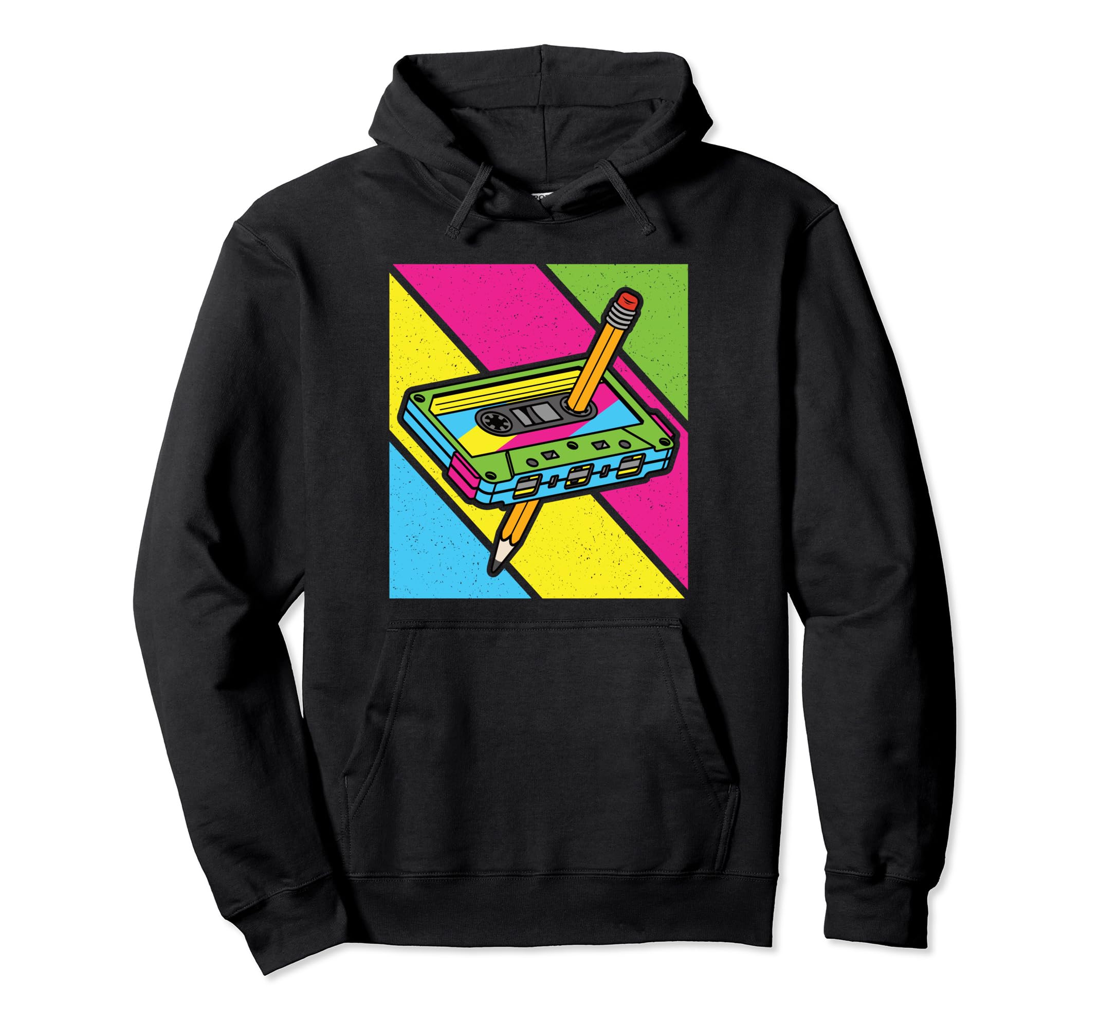 80S 90S Cassette Tape 1980S 1990S Hoodie - Minimalist Print Men Women - T-Shirt, Sweatshirt, Hoodie