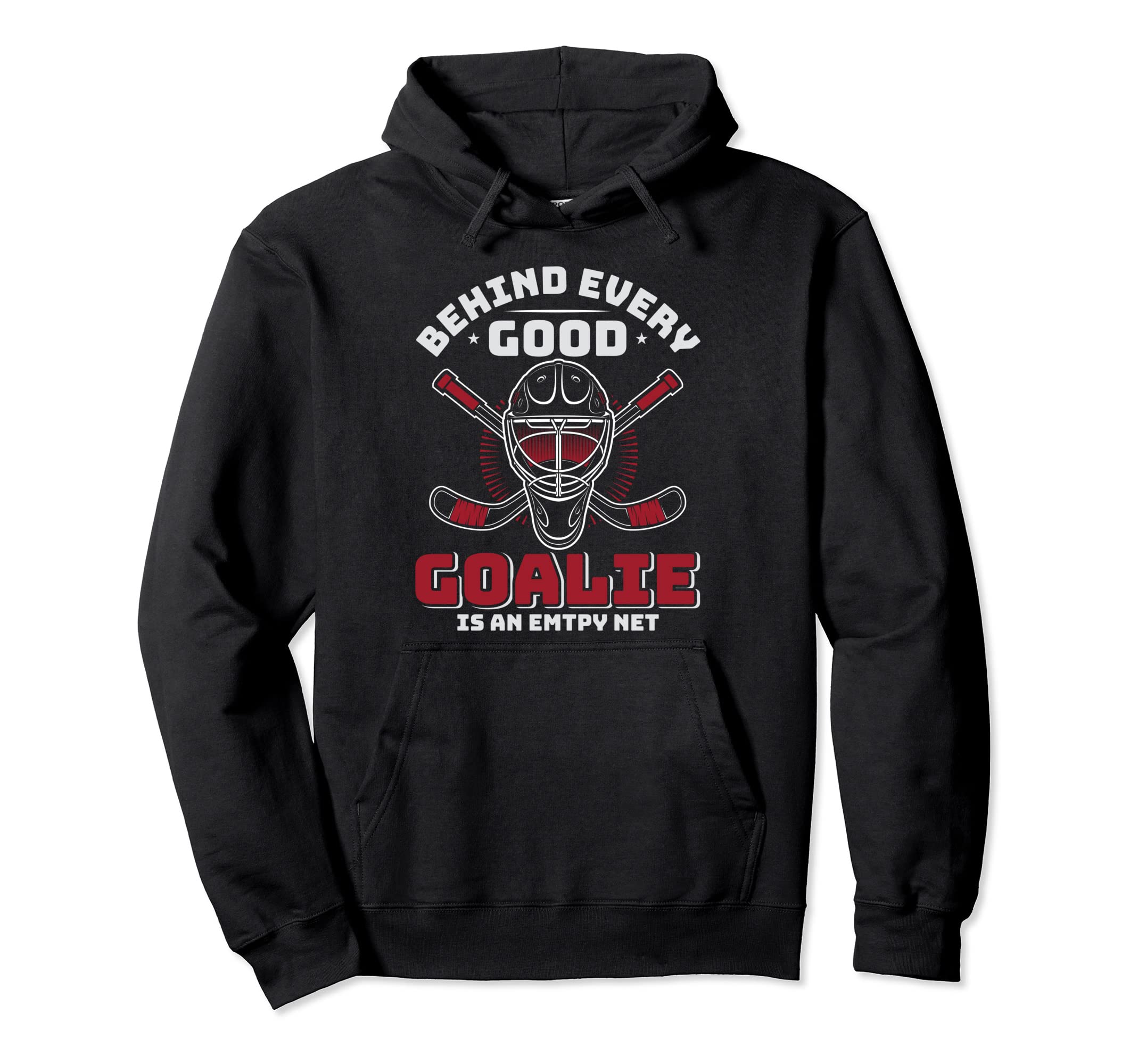Hockey Goalkeeper Mask Player Outfit Ice Hoodie - Trendy Graphic Men Women - T-Shirt, Sweatshirt, Hoodie