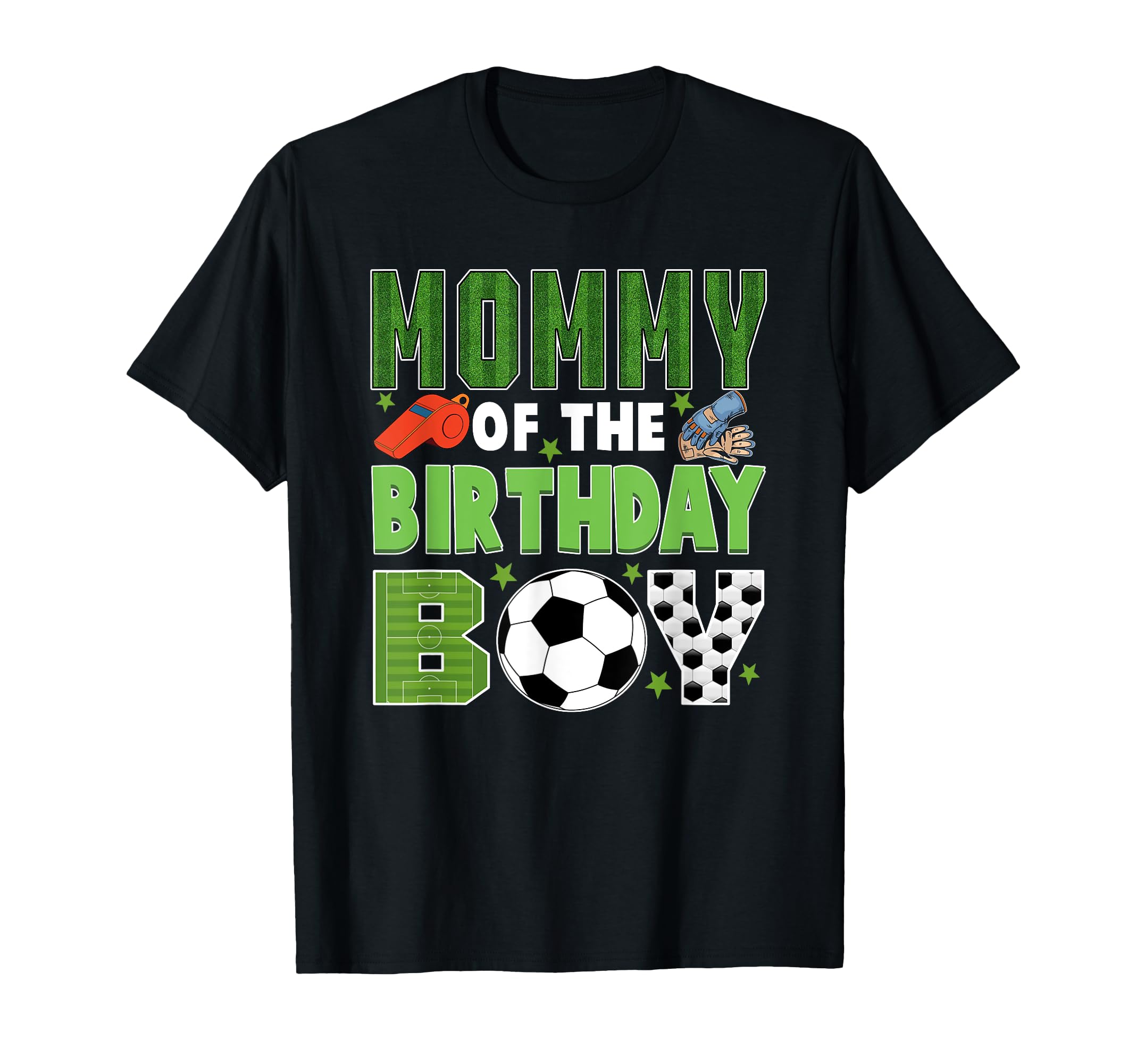 Mommy Birthday Soccer Group Family T-Shirt - Graphic Print Men Women - T-Shirt, Sweatshirt, Hoodie