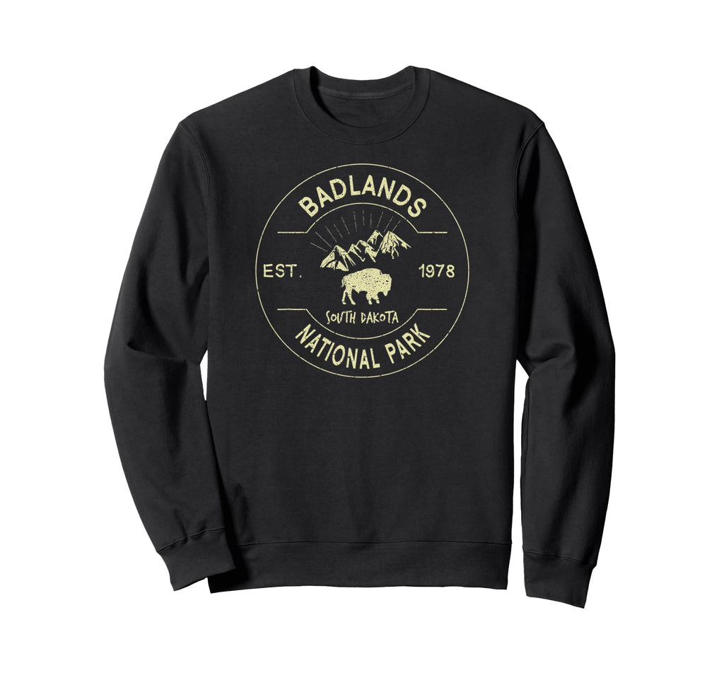 Badlands National Park South Sweatshirt - Custom Art Print Men Women - T-Shirt, Sweatshirt, Hoodie
