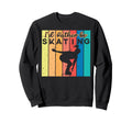 Roller Skating Skate 1970S Id Sweatshirt - Aesthetic Graphic Unisex - T-Shirt, Sweatshirt, Hoodie