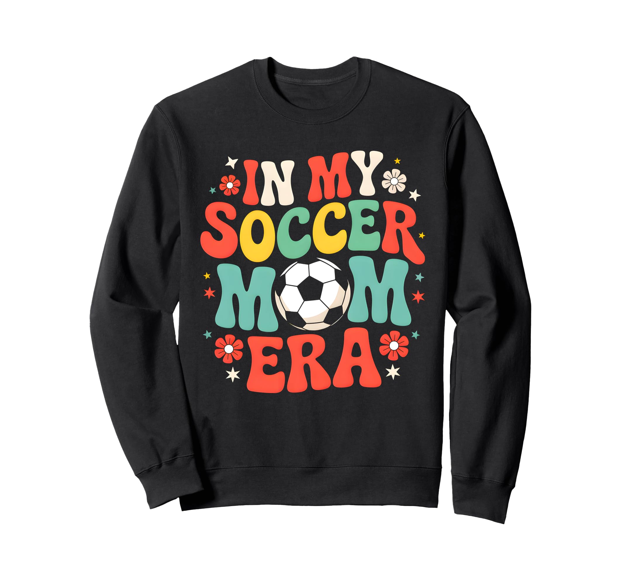 My Soccer Mom Era Fun Vibrant Sweatshirt - Minimalist Print Men Women - T-Shirt, Sweatshirt, Hoodie