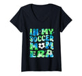 Groovy Soccer Era Mom Family Matching Hoodie - Custom Art Print Unisex - T-Shirt, Sweatshirt, Hoodie
